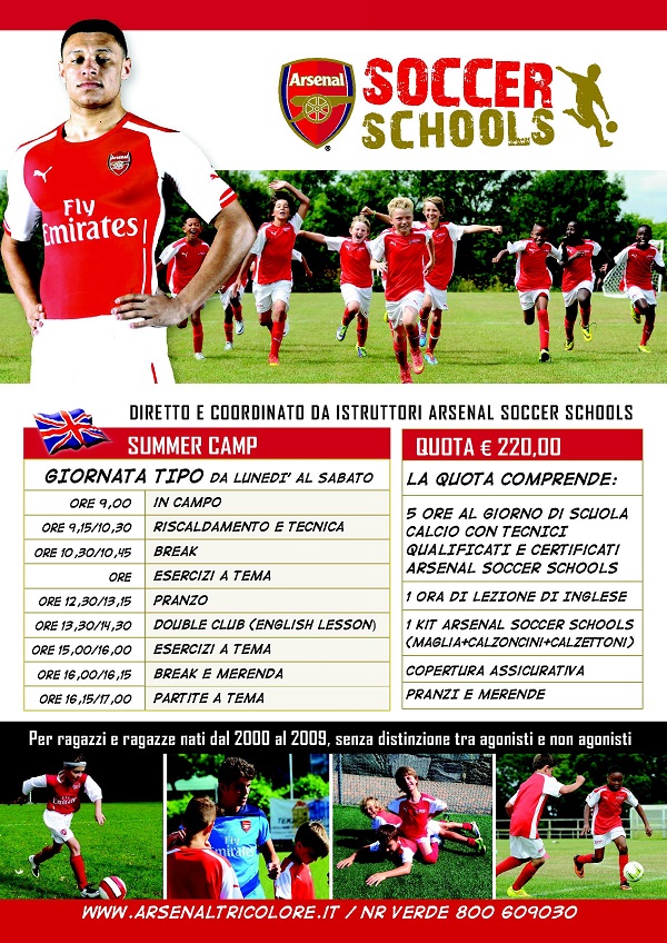 Summer Camp Arsenal Soccer School